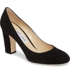 Jimmy Choo Billie 85mm Suede Pumps In Black