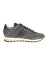 MAISON MARGIELA LEATHER AND NYLON RUNNER SNEAKERS,S57WS0146 S47964 967