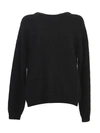 ACNE STUDIOS STRETCH MOHAIR AND WOOL JUMPER,19OC53 BLACK