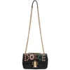 DOLCE & GABBANA Black Quilted Lucia Bag