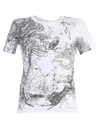 Alexander Mcqueen Woodland Print T-shirt In White