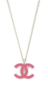 CHANEL Chanel Enamel CC Necklace (Previously Owned)