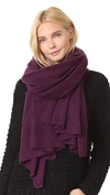 WHITE + WARREN CASHMERE TRAVEL WRAP SCARF