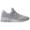 NEW BALANCE MEN'S 574 SPORT CASUAL SHOES, GREY,2327843