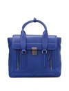 3.1 Phillip Lim Pashli Medium Leather Bag In Bluette