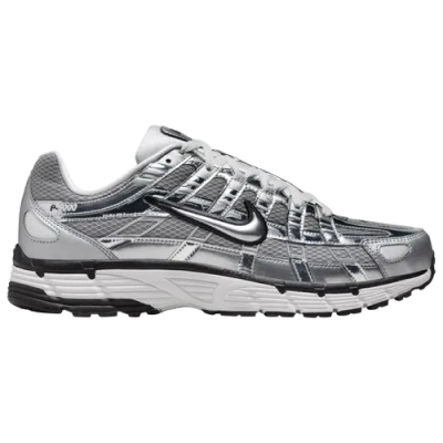 Nike P-6000 In Metallic Silver & Sail