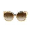 DOLCE & GABBANA Metal Butterfly Sunglasses