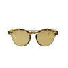 LINDA FARROW Brow Bar Rounded Sunglasses