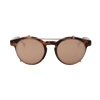 LINDA FARROW Brow Bar Rounded Sunglasses