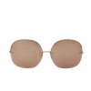 LINDA FARROW Oversized Rounded Sunglasses