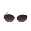 LINDA FARROW Metal Cat-Eye Sunglasses
