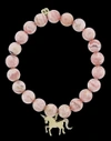 SYDNEY EVAN Diamond Pave Unicorn Charm Bracelet