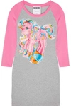 MOSCHINO + MY LITTLE PONY PRINTED STRETCH-COTTON JERSEY MINI DRESS