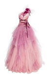 MARCHESA OMBRE TULLE GOWN,M21842