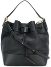 Loewe Midnight Leather Bucket Bag - Black