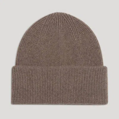 Asket The Cashmere Beanie Light Brown Melange