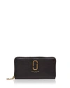 MARC JACOBS DOUBLE J STANDARD LEATHER CONTINENTAL WALLET,M0013025