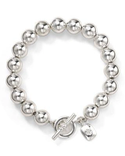 Ralph Lauren Lauren Lauren  Bracelet - Beaded Bracelet In Silver