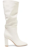 GIANVITO ROSSI Laura 85 leather knee boots