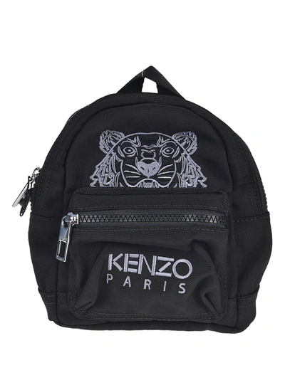 Kenzo Mini Tiger Backpack In Nero