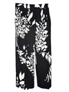 ROCHAS FLORAL PRINT CROPPED TROUSERS,ROWL305131RL390330 001