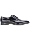 PRADA SQUARE TOE OXFORD SHOES,2EC062P3911917667