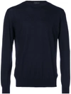 Prada Kaschmirpullover Mit Rundem Ausschnitt In F0svf Blue