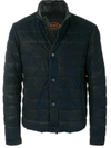 TOD'S leather-trimmed quilted jacket,X1M2235004TOPVU82012399798
