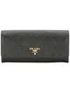 Prada Saffiano Continental Wallet