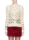 MARC JACOBS Paillette embellished wool- cashmere sweater