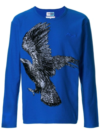 Kenzo La Collection Memento N&deg;1 Eagle T-shirt In Blue