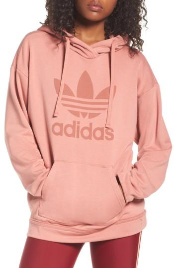adidas raw pink hoodie