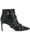 VALENTINO GARAVANI heeled ankle boots,NW0S0E40CBL12420595