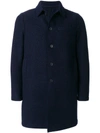 HARRIS WHARF LONDON long sleeved buttoned coat,C9117MLC12397330