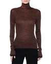 MISSONI LAM&EACUTE; MOCK-NECK SWEATER WITH CONTRAST TIPPING,PROD201120303