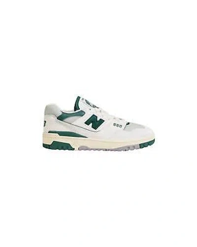 Pre-owned New Balance Balance Green Sporty Sneakers With Rubber Sole And Laces -size 41.5 In Grün