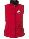 CANADA GOOSE LOGO PATCH PADDED GILET,2832L12242077