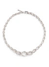 JOHN HARDY Silver bamboo loop necklace