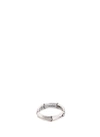 JOHN HARDY Brushed silver bamboo ring