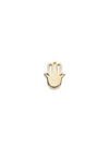 LOQUET LONDON 18K YELLOW GOLD HAND OF FATIMA CHARM - HAVE FAITH