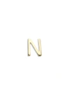 LOQUET LONDON 18K YELLOW GOLD LETTER CHARM - N