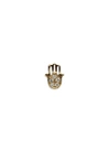 LOQUET LONDON 18K YELLOW GOLD DIAMOND HAND OF FATIMA CHARM - HAVE FAITH