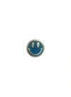 LOQUET LONDON 18K YELLOW GOLD ENAMELLED SMILEY FACE CHARM