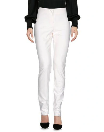 Armani Collezioni Casual Trousers In White