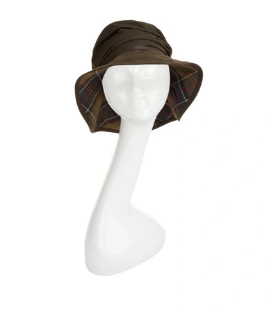 Barbour Barbou Sou Wester Bucket Hat In Olive