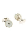 DEAKIN & FRANCIS MOTHER-OF-PEARL AND SAPPHIRE CUFFLINKS,14824403