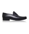 MAGNANNI LEATHER PENNY LOAFERS,P000000000002993128