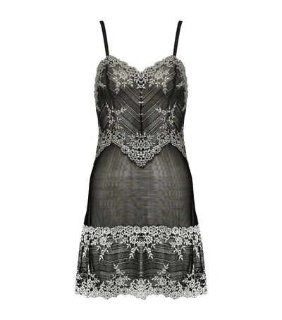 Wacoal Embrace Lace Chemise In Black