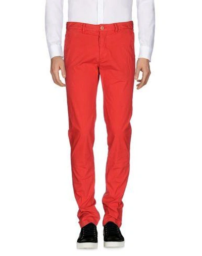 Peuterey Casual Pants In Red