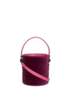 MELI MELO 'Santina' mini velvet drawstring bucket bag